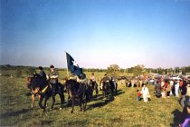 Confederate cavalry unit at Cedar Creek